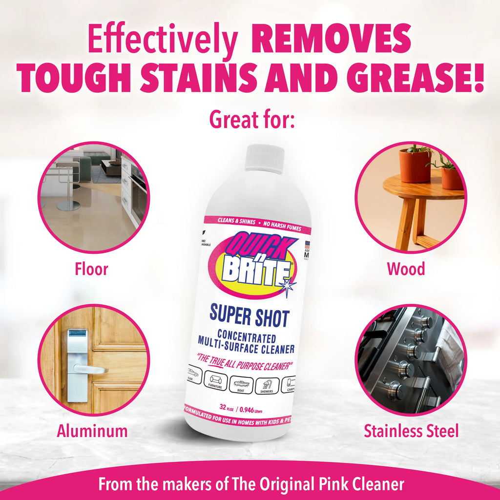 Quick ’n Brite Liquid Cleaner, Cleaning Concentrate
