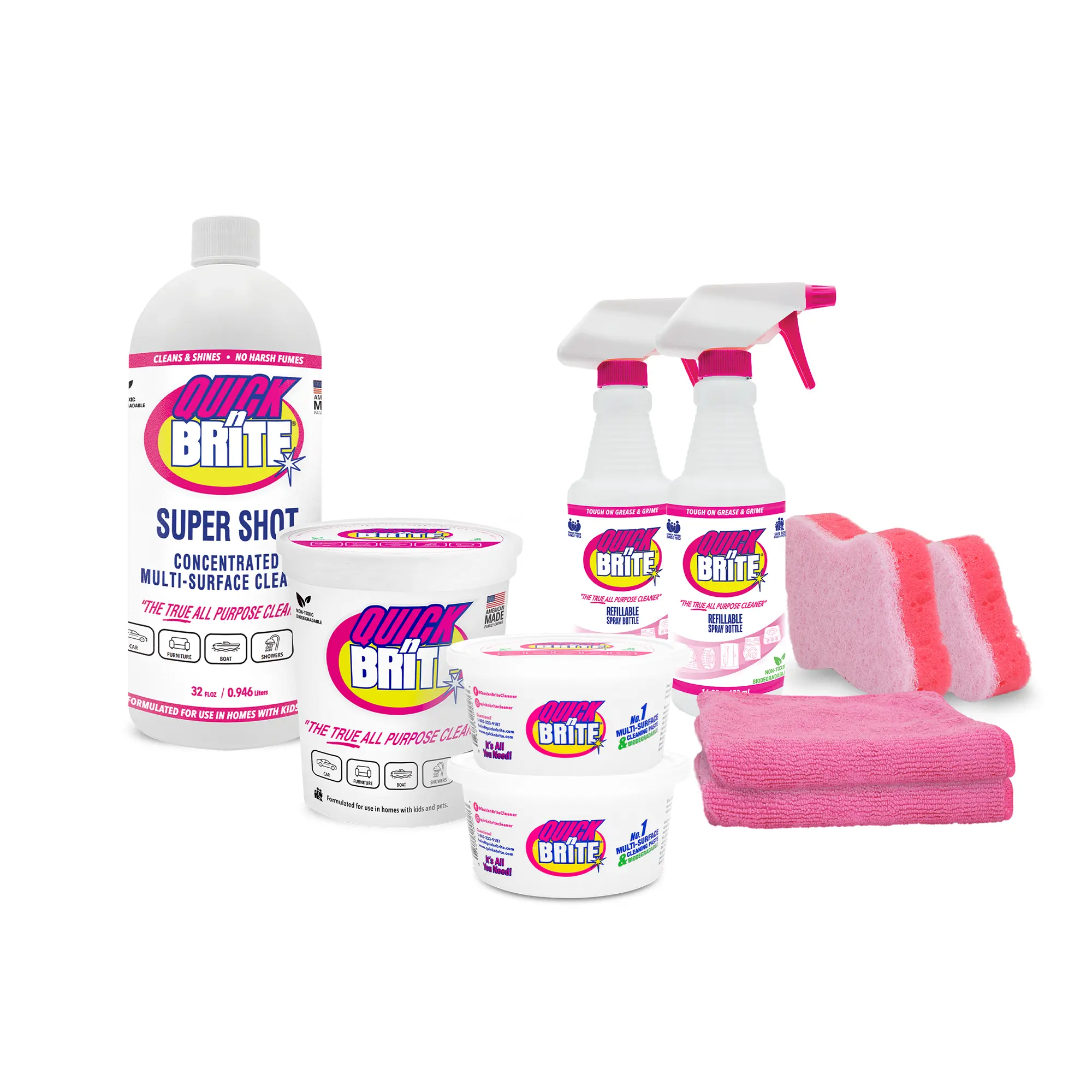 I Love QnB Total Cleaning System