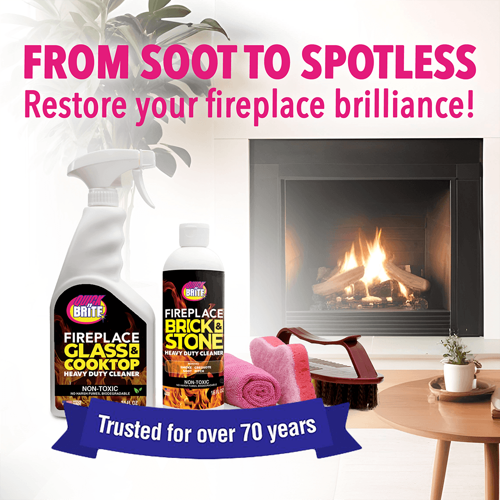 Quick ’n Brite Fireplace Cleaning Kit