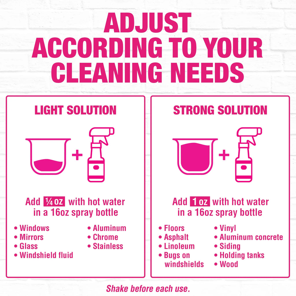 Quick ’n Brite Liquid Cleaner, Cleaning Concentrate