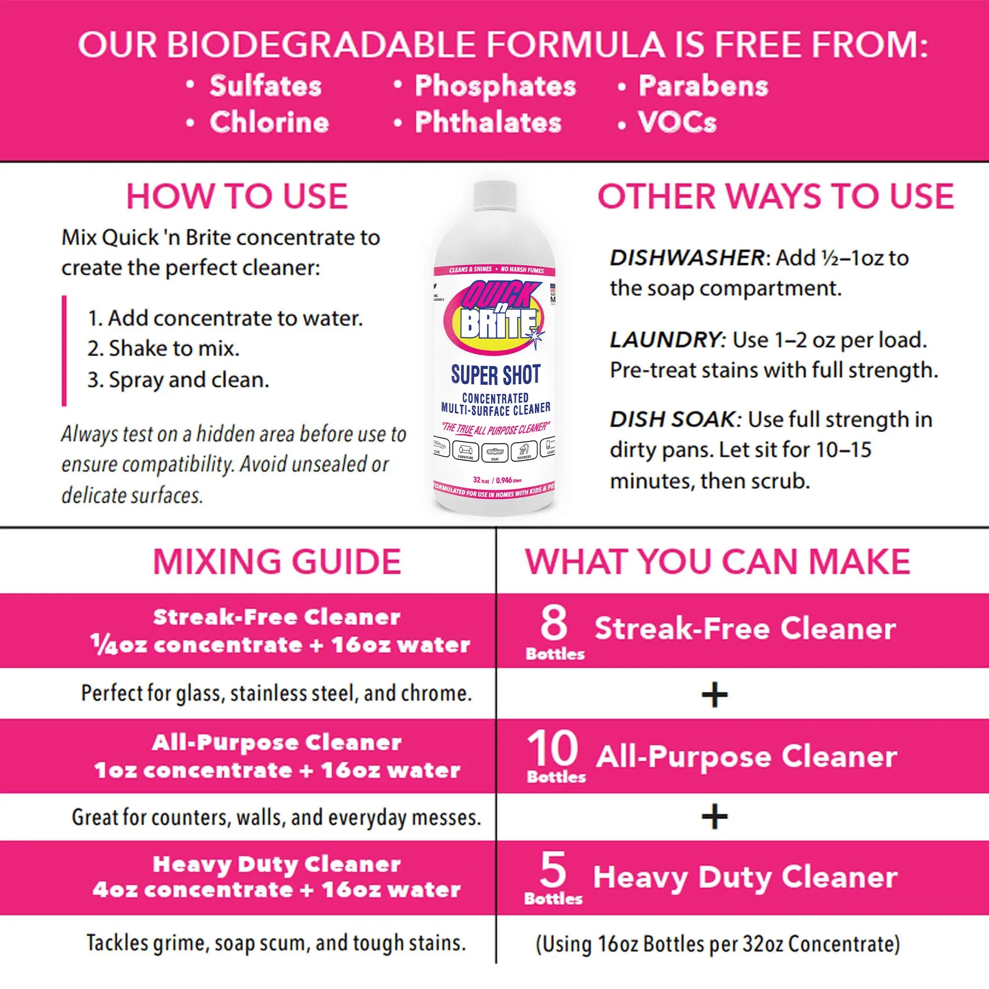 I Love QnB Total Cleaning System