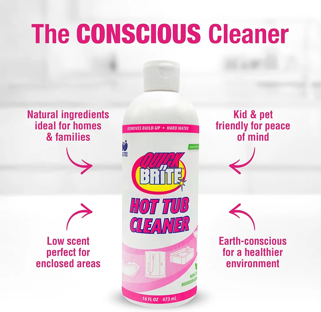 Quick ’n Brite Heavy-Duty Hot Tub Cleaner