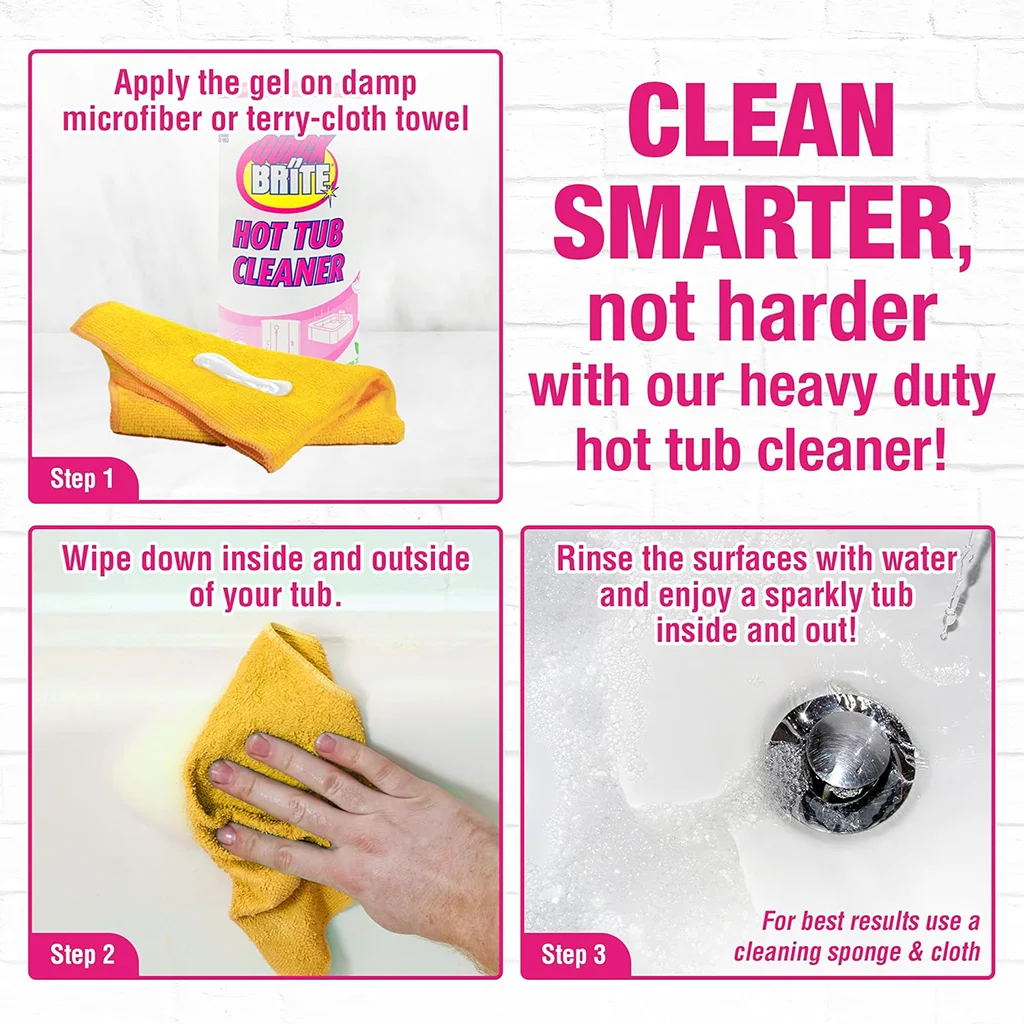 Quick ’n Brite Heavy-Duty Hot Tub Cleaner