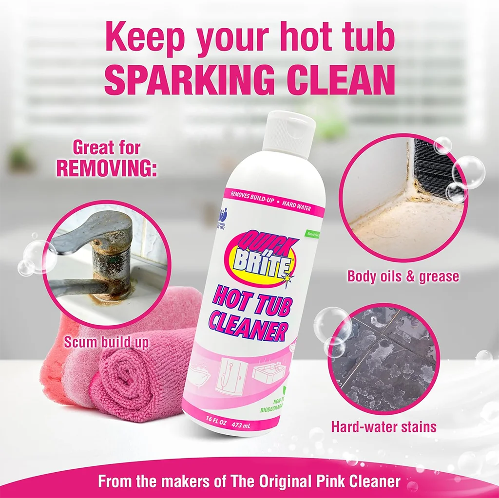 Quick ’n Brite Heavy-Duty Hot Tub Cleaner