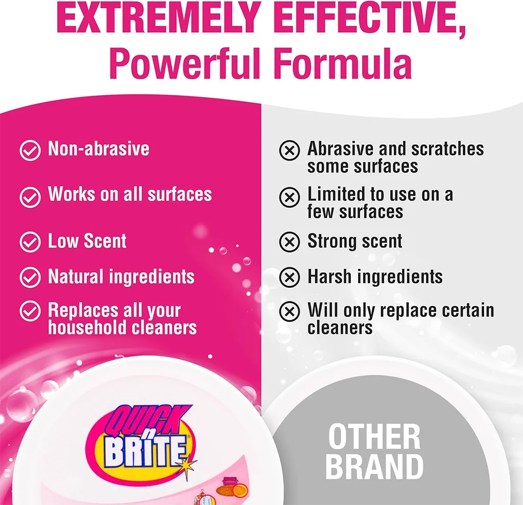 Quick ’n Brite All Purpose Cleaning Paste, Concentrated