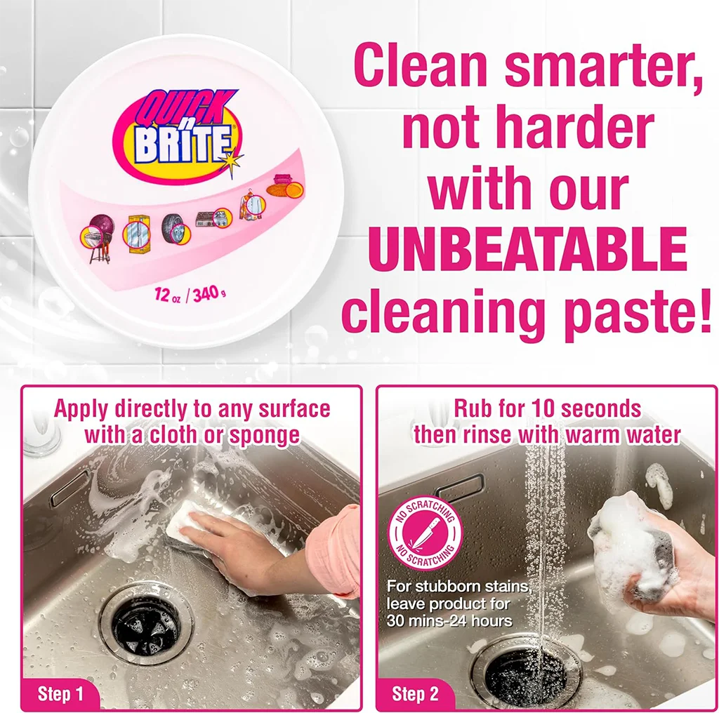 Quick ’n Brite All Purpose Cleaning Paste, Concentrated