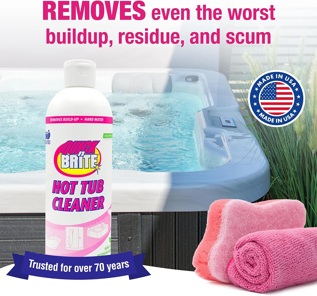 Quick ’n Brite Heavy-Duty Hot Tub Cleaner
