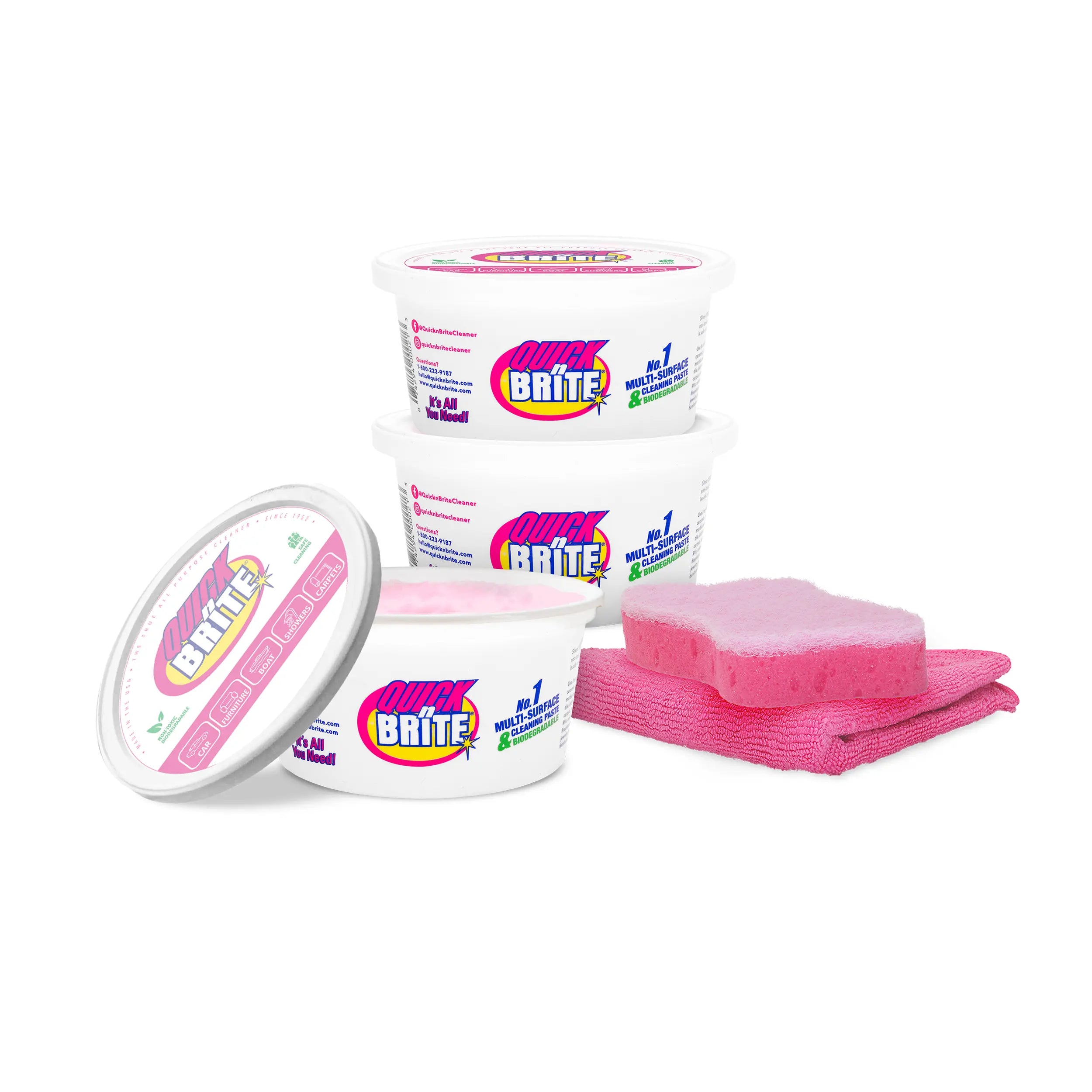 Buy 2, Get 1 FREE: All Purpose Paste Cleaning Kit