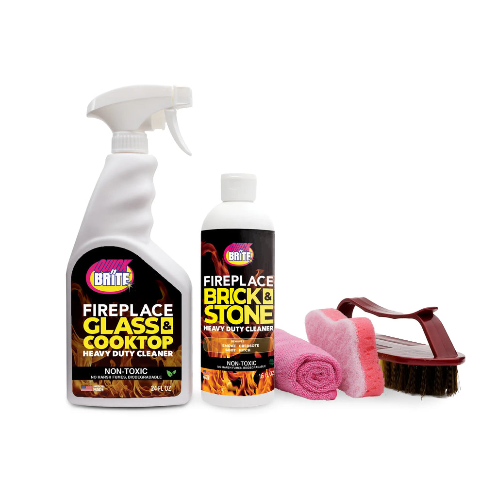 Quick ’n Brite Fireplace Cleaning Kit