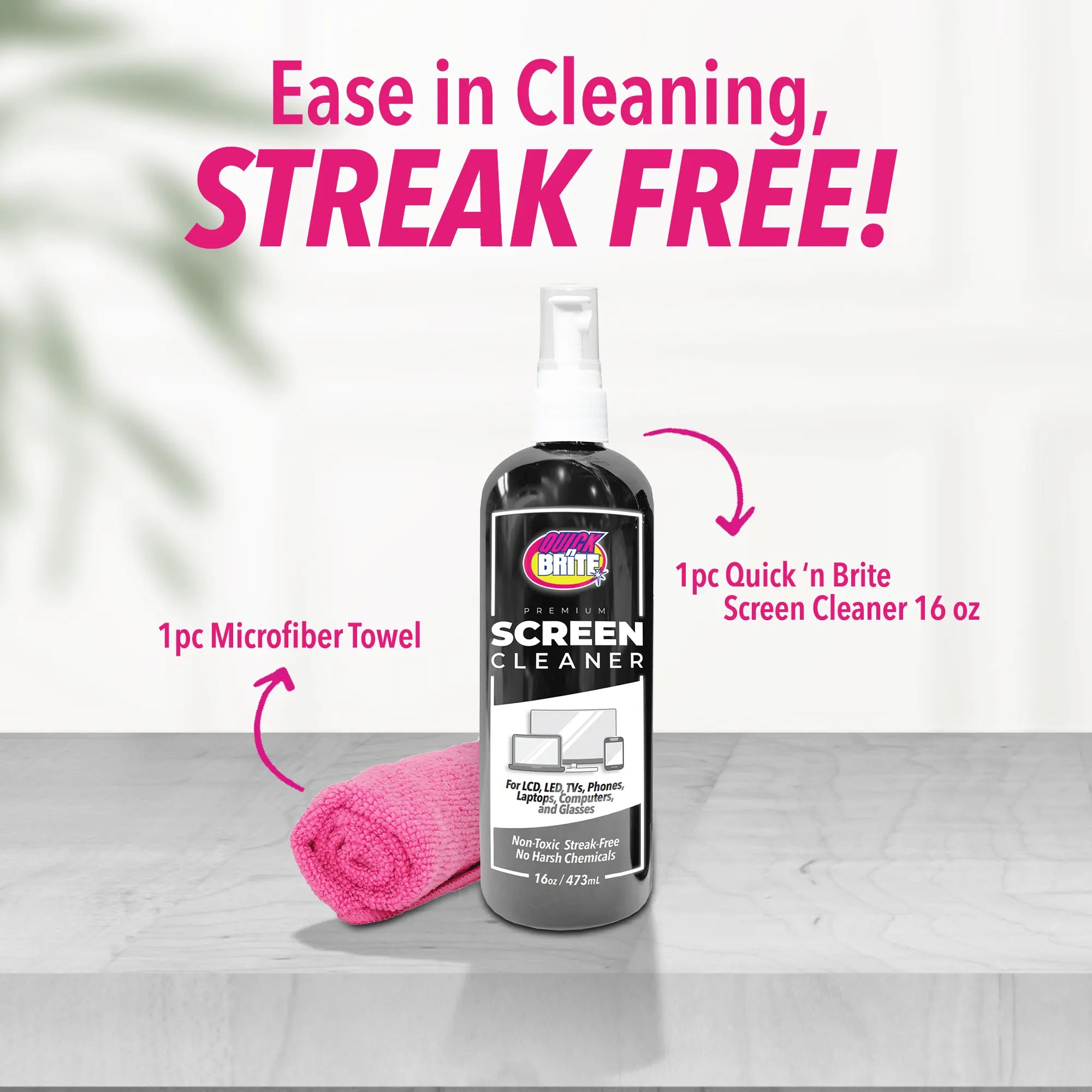 Quick ’n Brite Screen Cleaner