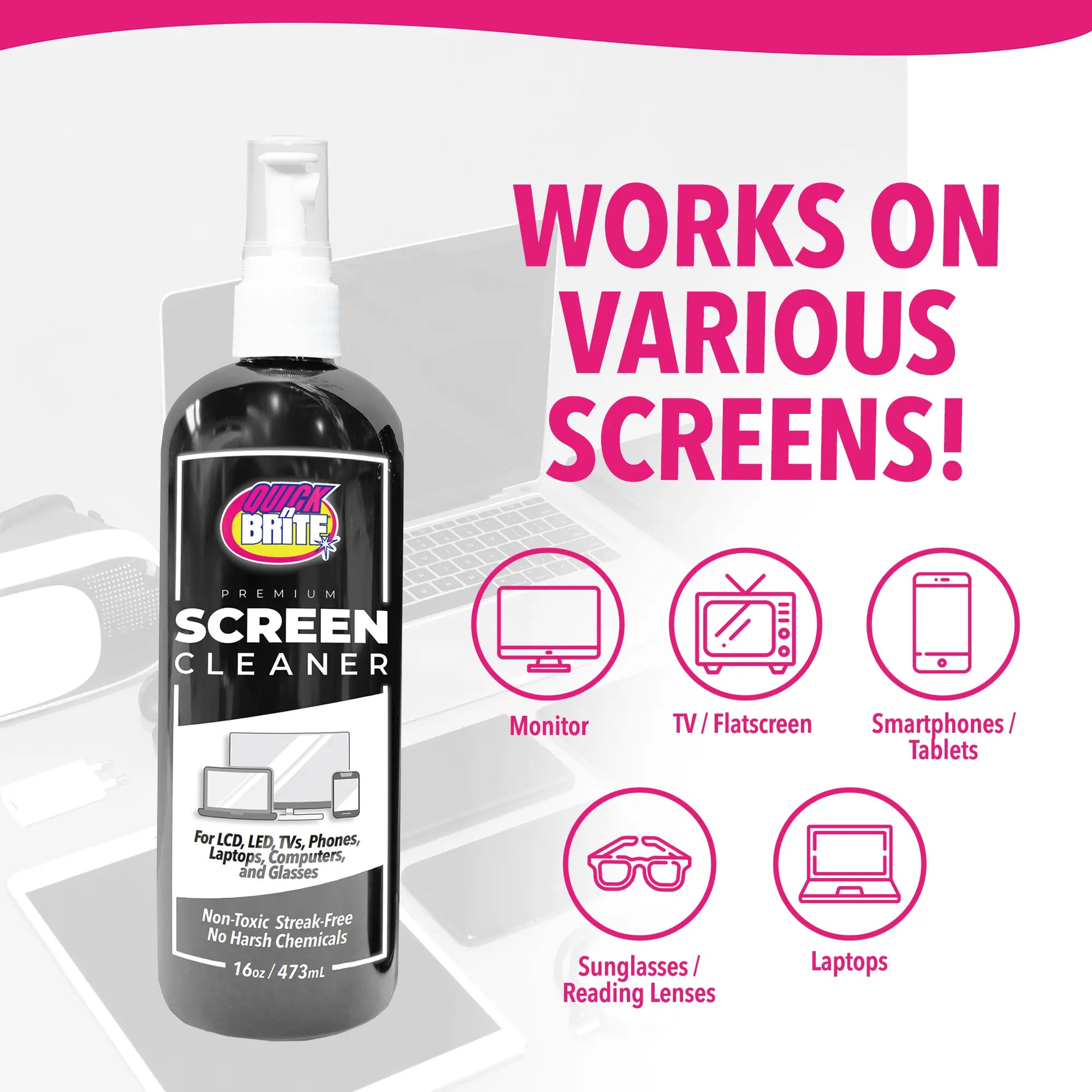 Quick ’n Brite Screen Cleaner