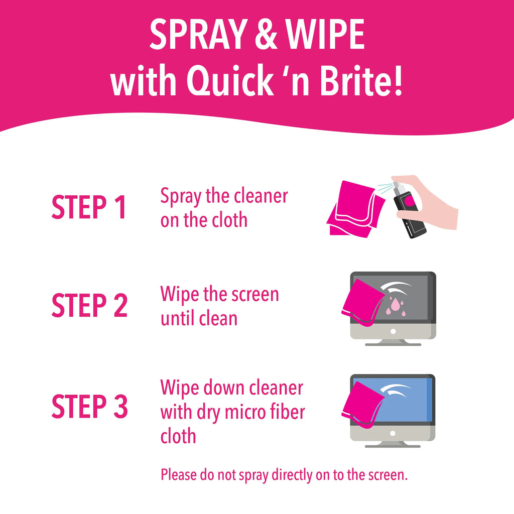 Quick ’n Brite Screen Cleaner