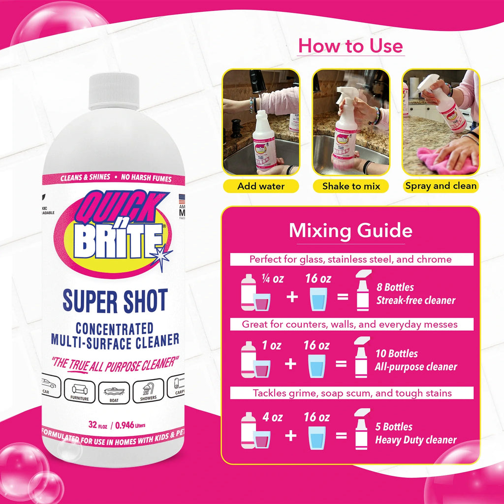 The Ultimate Cleaning Kit with FREE Quick Eraser 2-Pack Gift